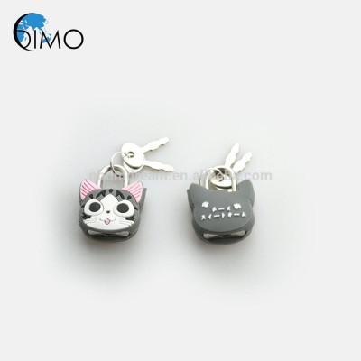 Promotion Cute Cartoon Shape Mini Book Lock with Customized Design