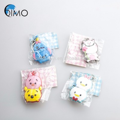 Wholesale Cute PVC Rubber Key Chain with Light