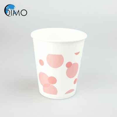 wholesale 8oz Single Wall Disposable paper cup for cold or hot drinking